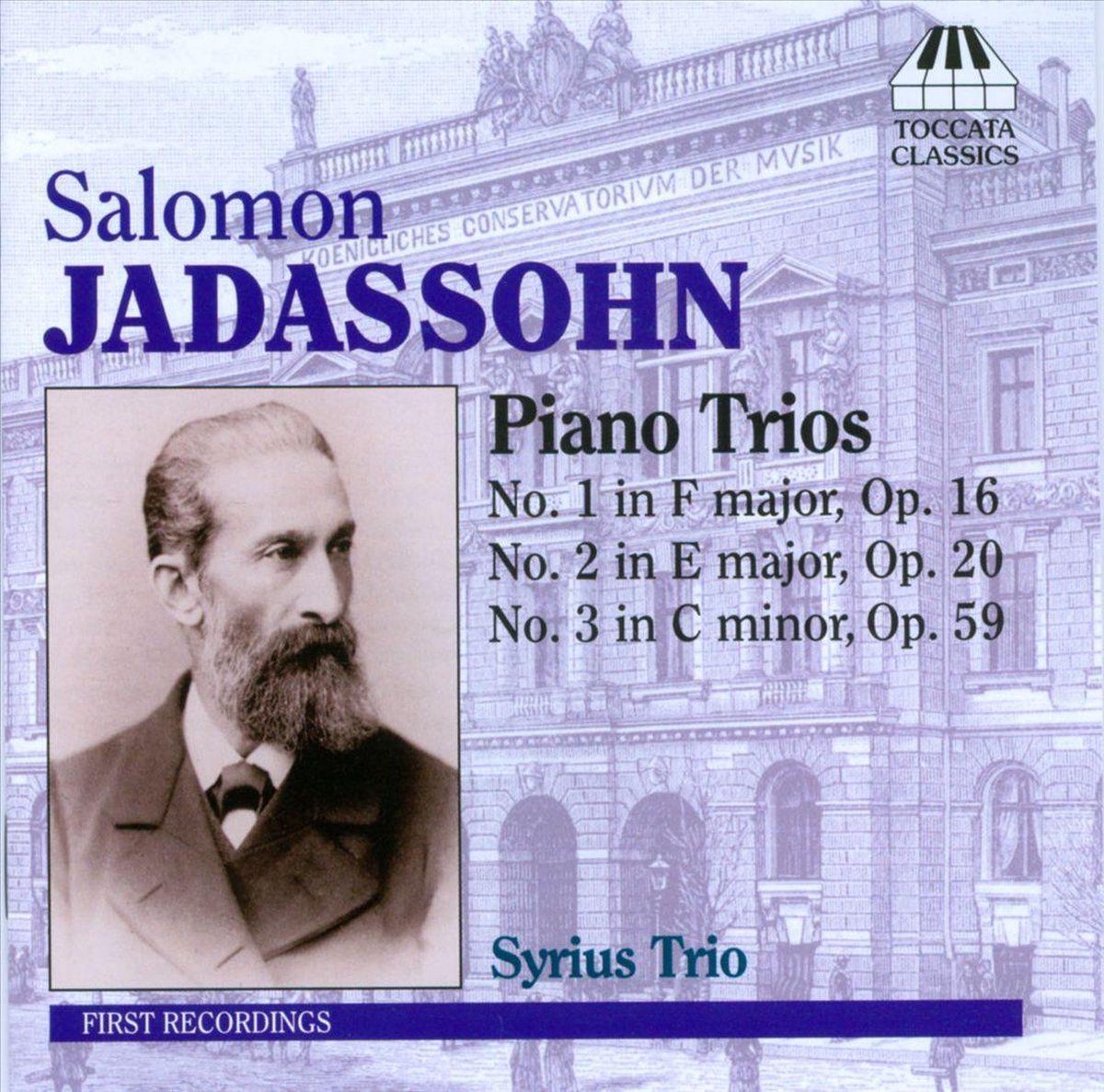 OUTHERE Jadassohn Piano Trios 1-3