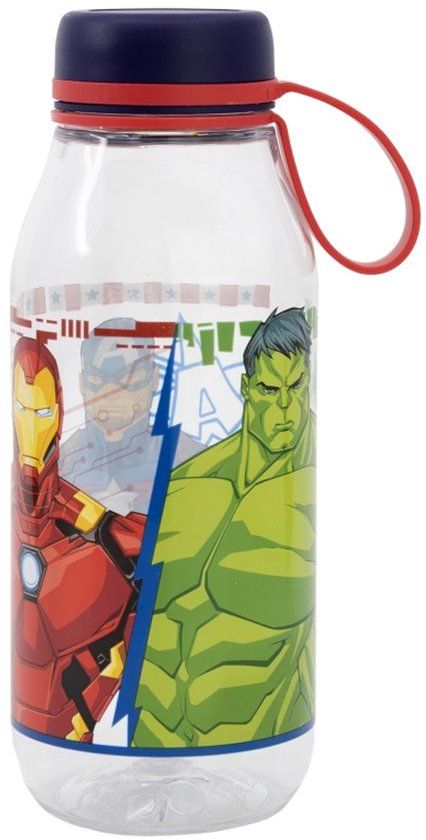 Ecozen Avengers Ecozen waterfles, sportfles 460 ml