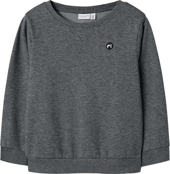 Name it Sweatshirt Regular fit Dark Grey Melange Kinderen