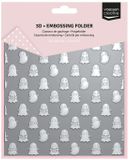 Vaessen Creative Embossing Folder Spookjes 15 x 15 cm