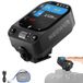 NEEWER QZ-C Trigger Flash Wireless TTL 2.4G Compatibel met Canon R6 R5 6D Mark II camera, flitszender met OLED-hot-shoe touchscreen, HSS 1/8000s, batterij 1000mAh/TCM schakelaar