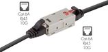 LogiLink Netwerkkabel Koppelstuk Cat.6A Afgeschermd RJ45 naar RJ45