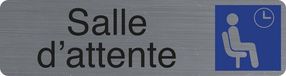 Exacompta 67167E Plaque adhésive Salle d'attente FR