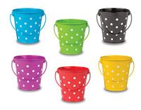 Teacher Created Resources Variety emmers Set, Set van 6, Multi Color Polka Dots (TCR6077)