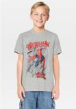 Mister Tee Marvel Spiderman - Comic T-shirt enfant - Kids 122/128 - Gris