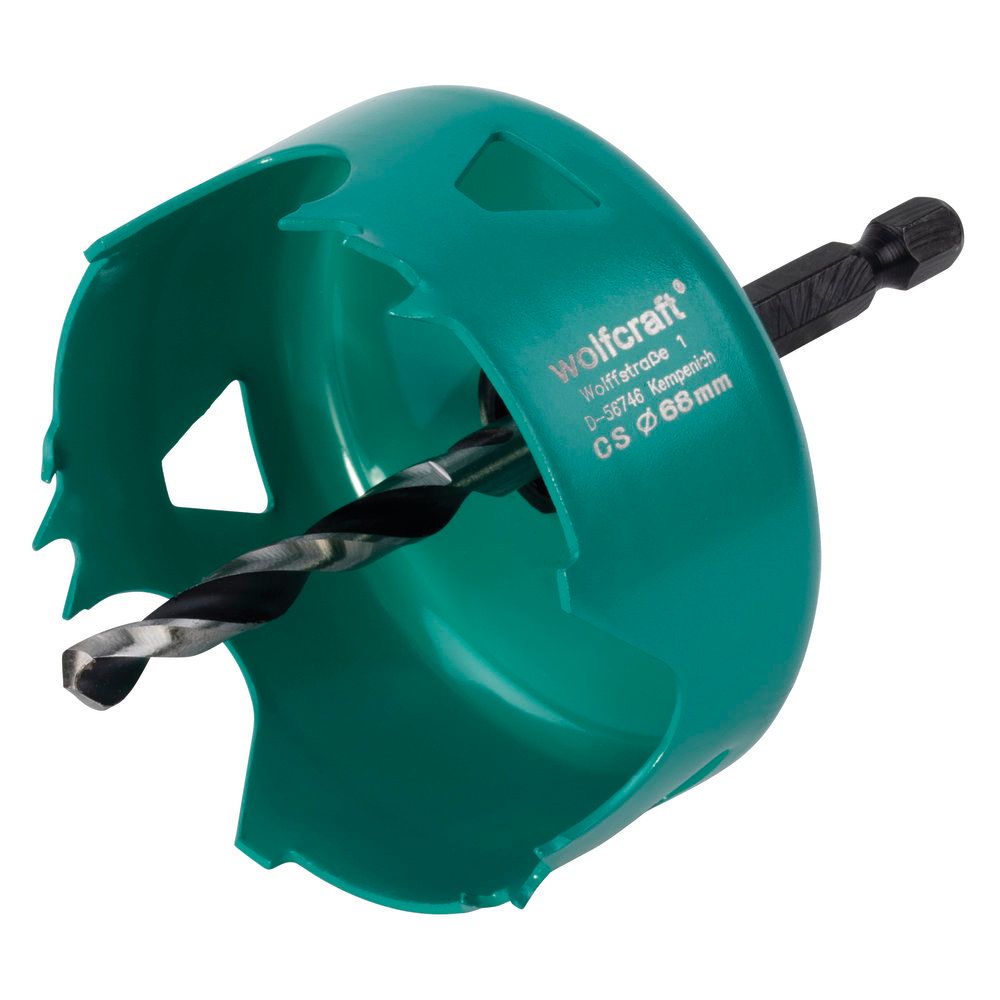 Wolfcraft 5970000 Hole Saw - Carbon Steel - 4006885597006