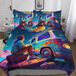 Parure de lit 3D avec taie d'oreiller, King size (220x240 cm)