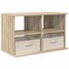 vidaXL TV-standaard met lade Sonoma Eiken 79 x 40 x 48 cm