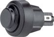 Marquardt 5000.0501 Bouton-poussoir 250 V/AC 4 A 1x marche/(arrêt) Momentané (Ø) 20 mm IP54 Noir