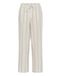 Kaffe Damesbroek Milia HW donkerbeige / natuurwit