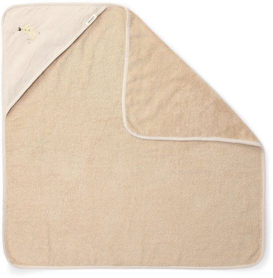 Little Dutch Badcape Baby Bunny Beige