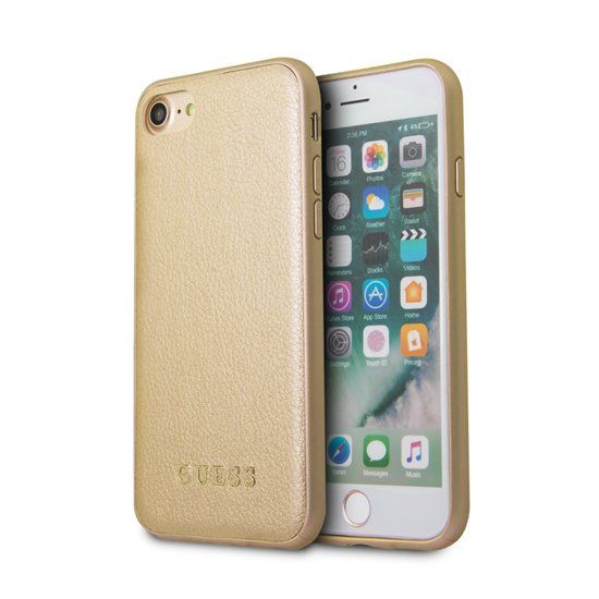 Guess IriDescent Hard Case voor Apple iPhone 7/8/6/6s - Goud