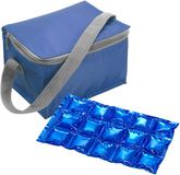 Bellatio Design Lunchtas / koeltas klein - blauw - incl koelelement