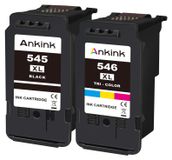 Canon Cartouches d'encre 545XL, 546XL, pack de 2, adapté aux imprimantes Canon
