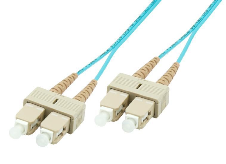 Microconnect FIB222010 InfiniBand en Glasvezelkabel 10 m SC Blauw