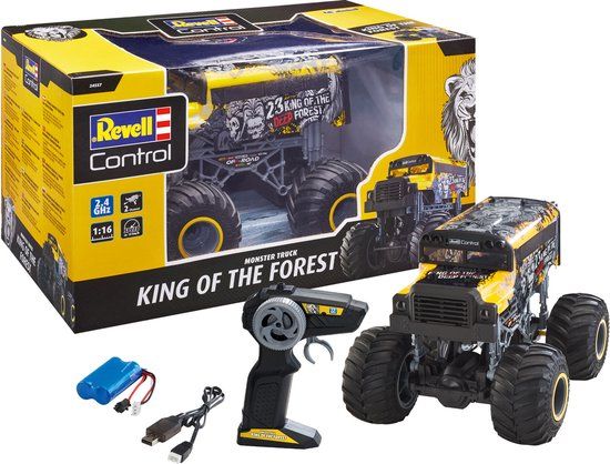 Revell RC Monster Truck - King of the forest RC Model - 15 km/h - 2.4 GHz - 14+
