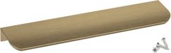 SOTECH 5 stuks meubelgrepen blank Tommy messing look geborsteld 200 mm