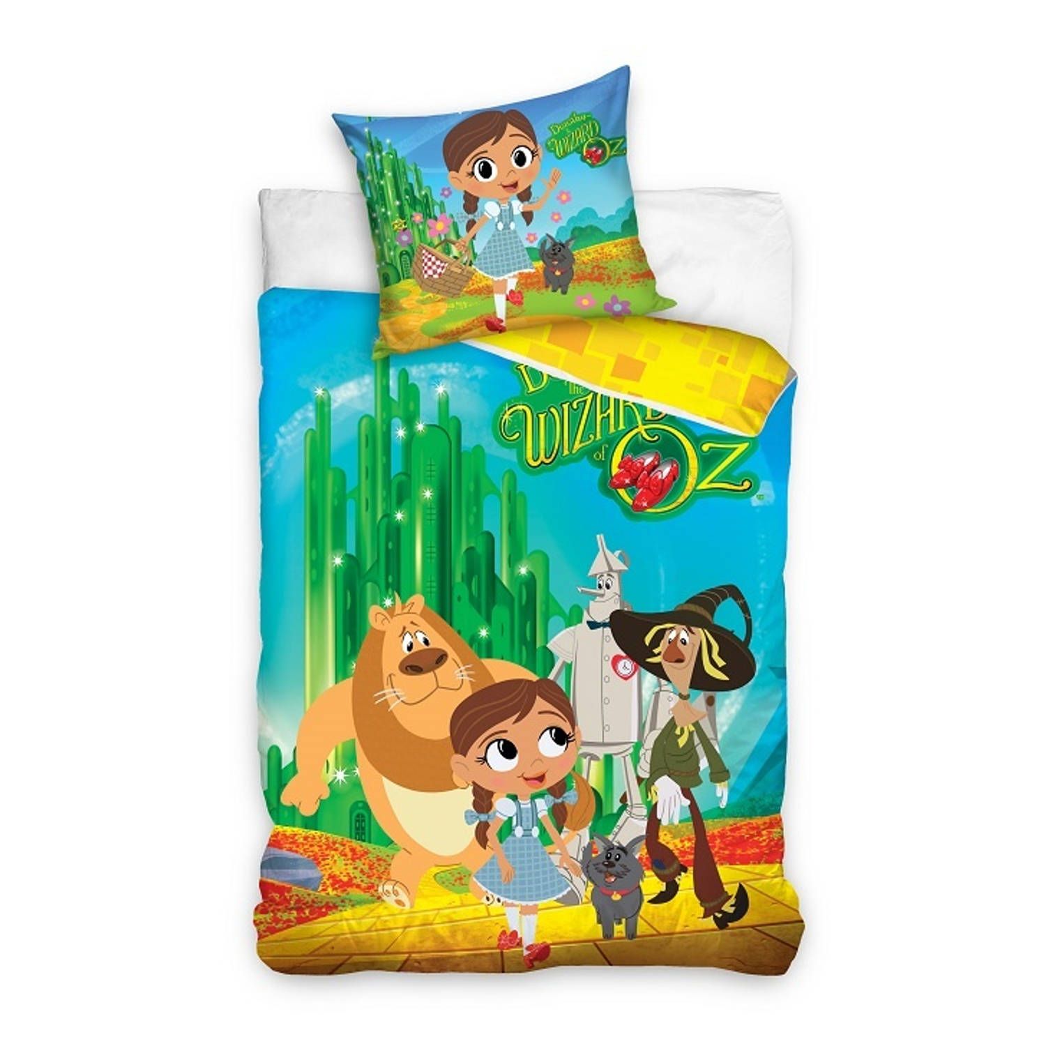 Carbotex dekbedovertrek wizard of oz 140 x 200 cm - 5902689424502