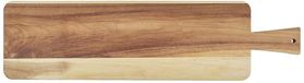 HOME DECO FACTORY Serveerplank - Acacia Hout - 60x20 cm - Rechthoek - Borrelplank/Kaasplank