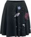 Outer Vision Planetarium Dames Minirok - Zwart - M