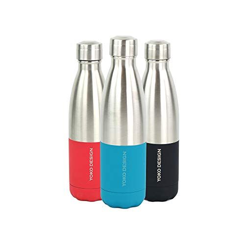 YOKO DESIGN thermosfles, dubbelwandig, roestvrij staal