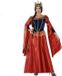 Atosa Costume for Adults 113916 Red Navy Blue Medieval Queen