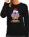 Bellatio Decorations Foute Kersttrui/sweater voor dames - cold turkey - zwart - doomsday - kerstfeest M