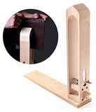 Pince à coudre, fabriquée en bois et en cuir – Pince à coudre manuelle, 1 pièce