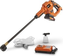 Powerplus Dual Power POWDPG80621 Hogedrukreiniger - 20V - Brushless - 25 bar - 170 l/h - Incl. 6m slang, accessoires, 1x 2,0Ah accu en lader