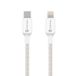 Câble tactique USB-C / Lightning Stitch Thread - 0,3 m, 27 W - Blanc