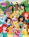 Disney Princess Prinsessen Poster 40x50cm