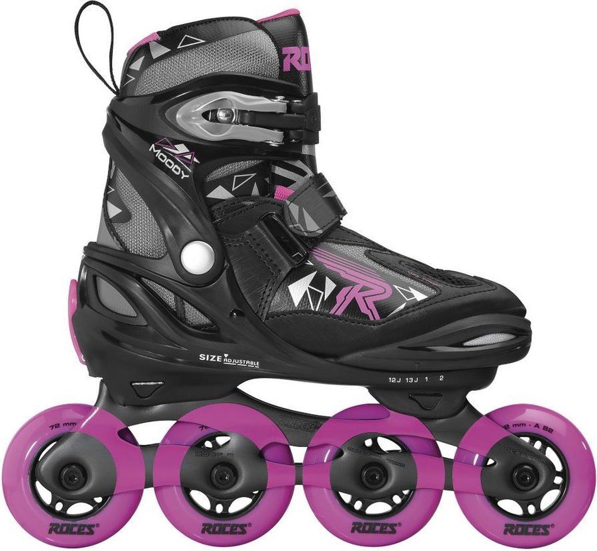 Roces Inlineskates MOODY GIRL TIF - Zwart/Roze 30-35