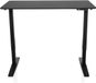 hjh OFFICE Bureau STAND CARBON 120 x 60 elektrisch in hoogte verstelbaar zwart