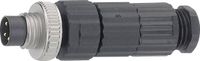 Hirschmann 933 407-100-1 Kabelstekker Zwart ELST 4008 V