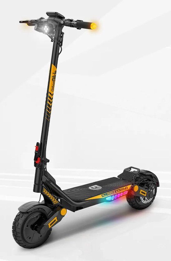 UrbanGlide Elektrische step All Road 6 2x2 1000 W zwart