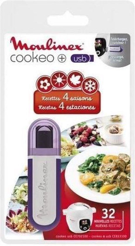 Moulinex XA600011 USB-stick met mediterraan thema voor Cookeo