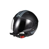 KSK MIAMI Jet Noir, Taille L (59-60cm) Casque Jet