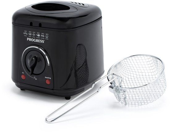 Progress Compact Mini Fryer - 1 Liter - Black - 950W - PR6586