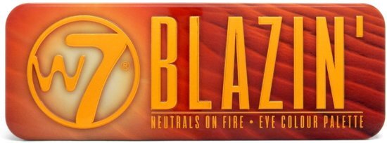 W7 Blazin Neutrals On Fire Oogschaduwpalette