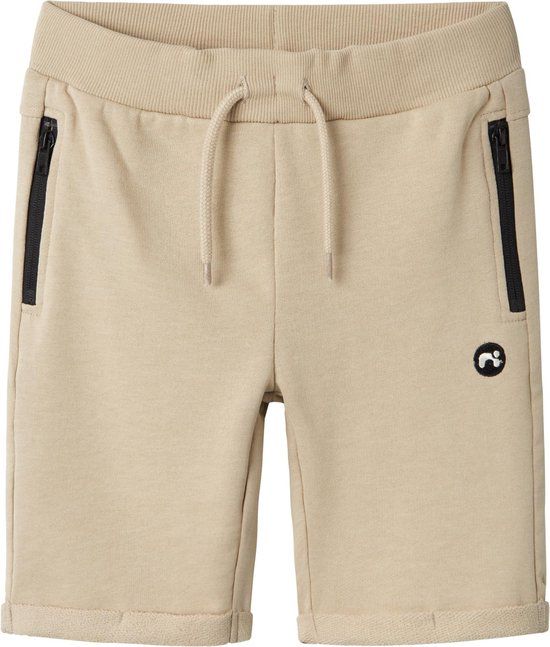 NAME IT NKMVIMO SWE SHORTS UNB NOOS Jongens Broek - Maat 158 - Pure Cashmere - Maat 158
