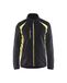 Blaklader 47302510 fleece jack, zwart/geel, maat XS