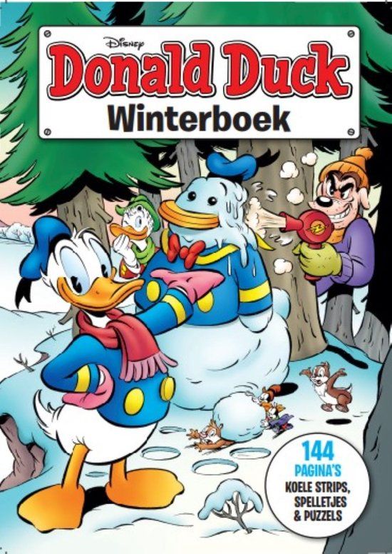 Donald Duck Winterboek 2021-2022 - Winter in Duckstad