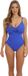 Fantasie BEACH WAVES UW TWIST FRONT SWIMSUIT WITH ADJUSTABLE LEG Badpak - Blauw - Maat 85I