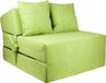 Viking Choice Luxe logeermatras - groen - camping matras - reismatras - opvouwbaar matras - 200 x 70 x 15