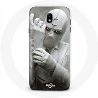 Maniacase Hoesje voor Samsung Galaxy J7 2017 Moon Knight Batman Poster Nieuwe Serie 2022