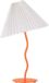 Beliani ALWERO Tafellamp - Oranje - Metaal - E27 - 48cm