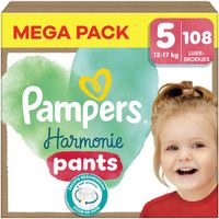 Pampers Harmonie Pants Maat 5 Mega Pack - 108 stuks - 12/17 KG