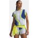 Under Armour Velociti Pro Print Dames Hardloopshirt - Blauw, Veelkleurig, Maat S