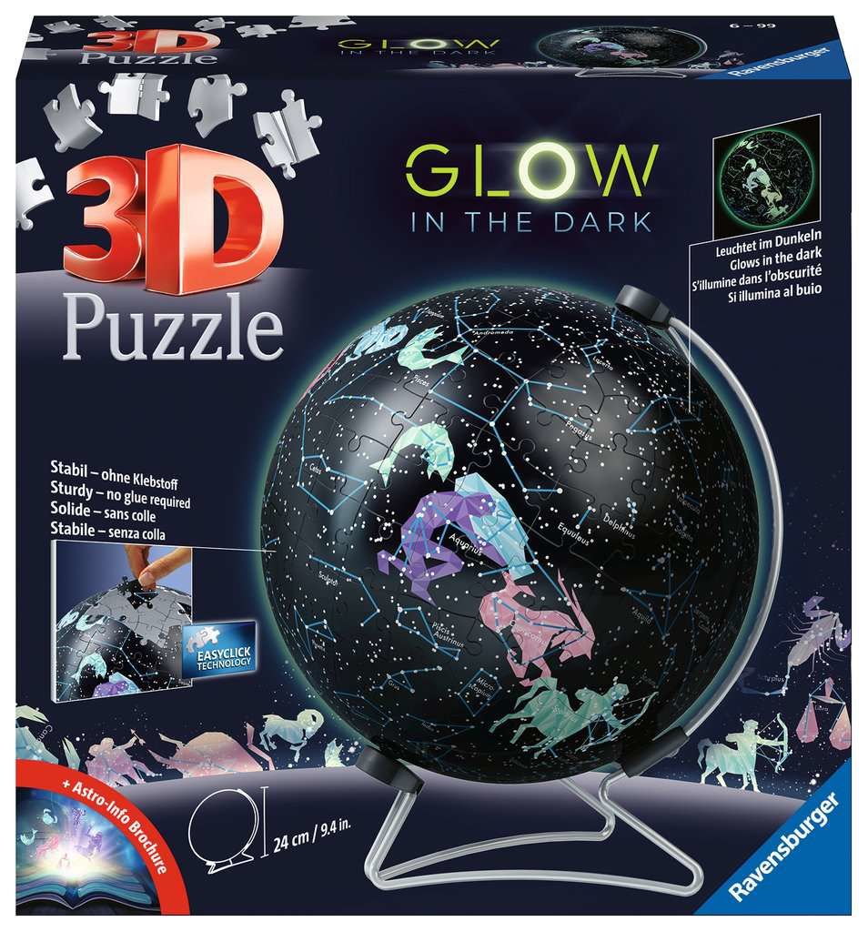 Ravensburger 3D Puzzle Globe - 180 Pieces