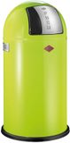 WESCO Pushboy Prullenbak | 50 Liter | Metaal - Limoengroen